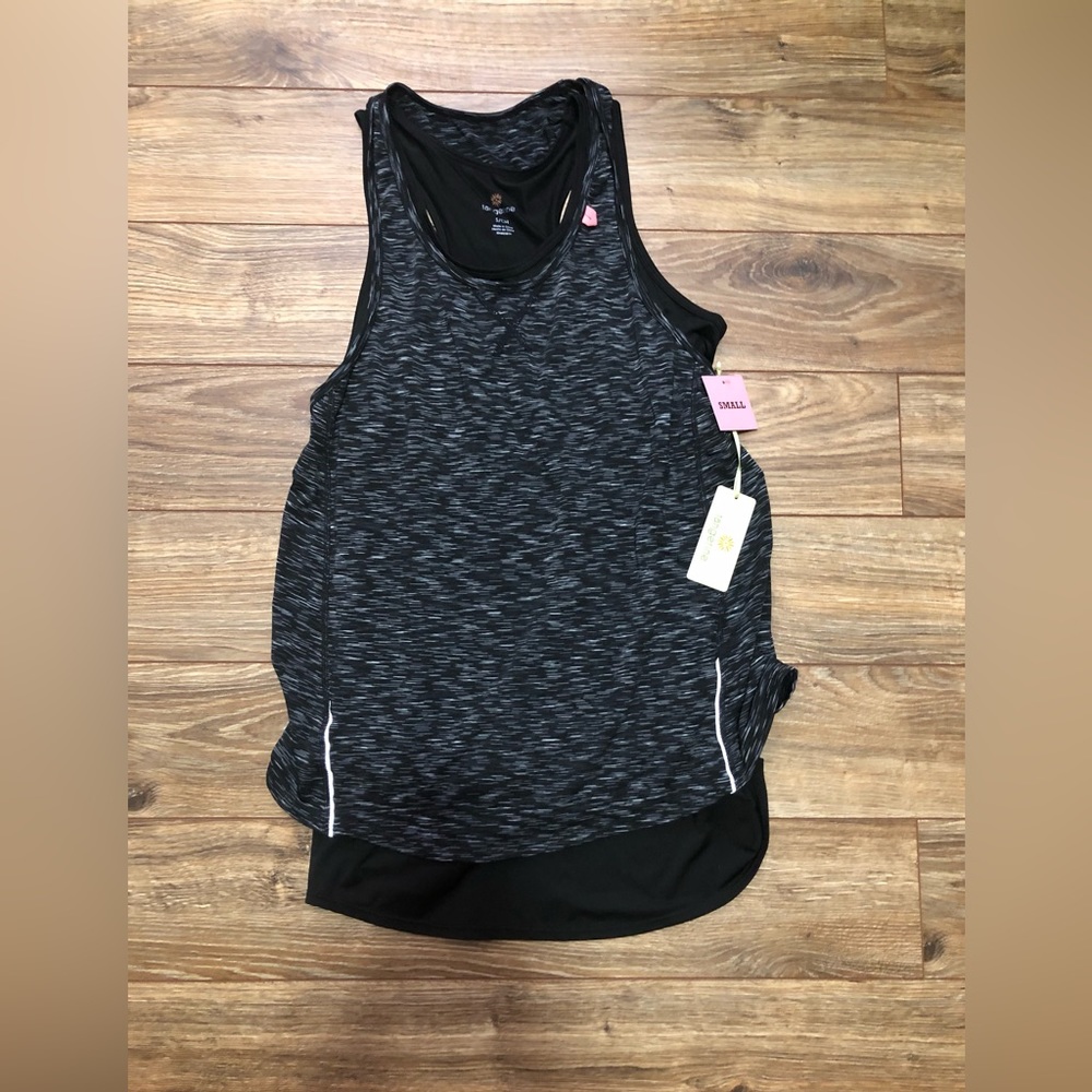 Tangerine athletic top